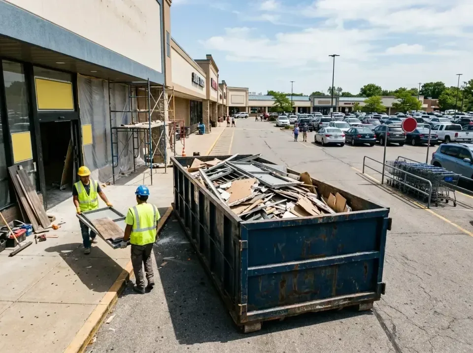 retail-store-renovation-debris-003 — frequently asked questions, Roll-off Dumpster Rentals in Bellevue, KY
